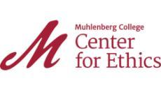 The logo for Muhlenberg College's Center for Ethics