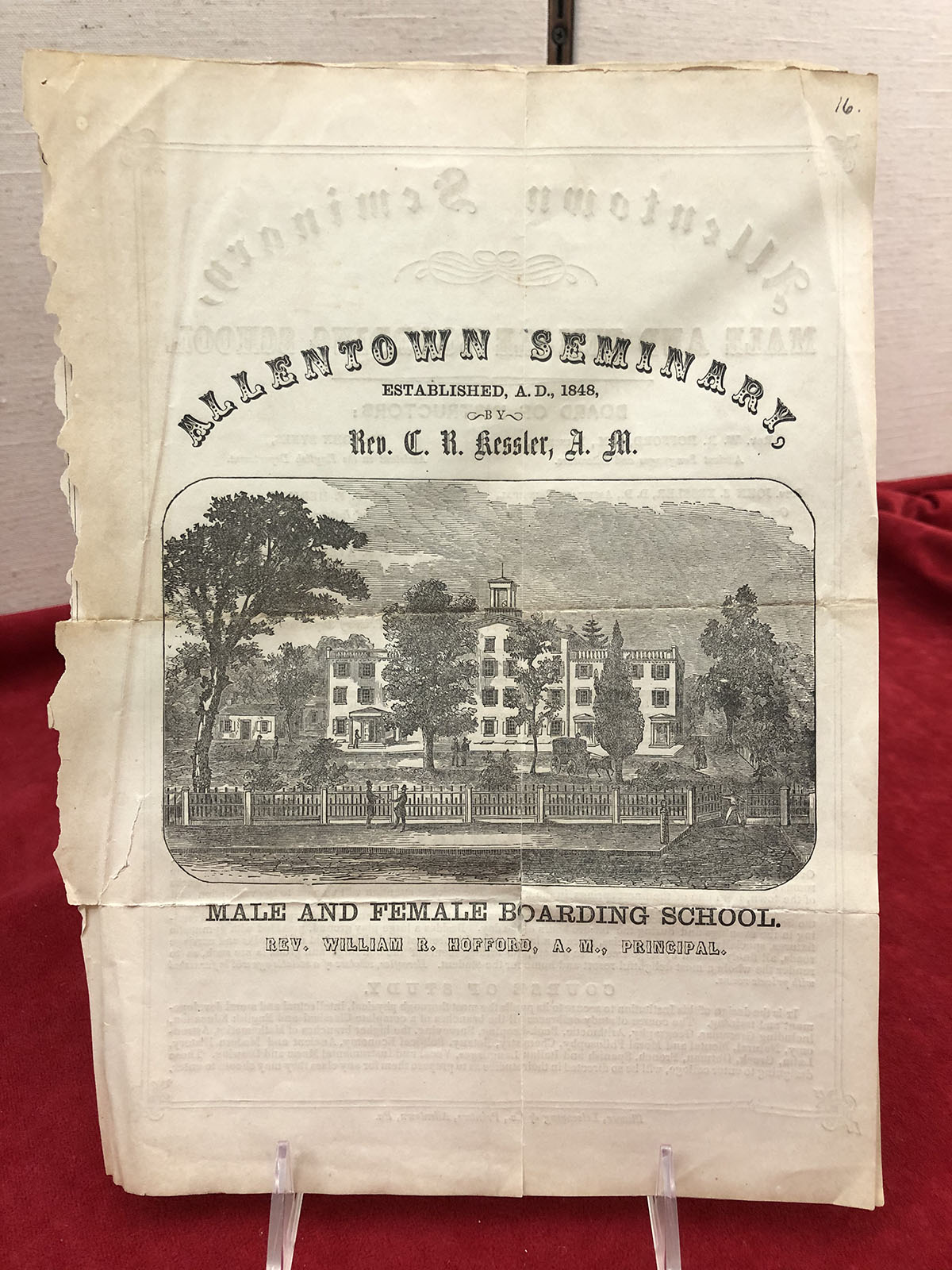 seminary brochure