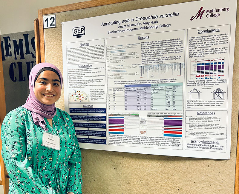 Anam Ali ’25 began working on the GEP Pathways Projects in Spring 2023.