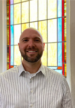 Profile of Music faculty member Andrew Lutz-Long. College Organist