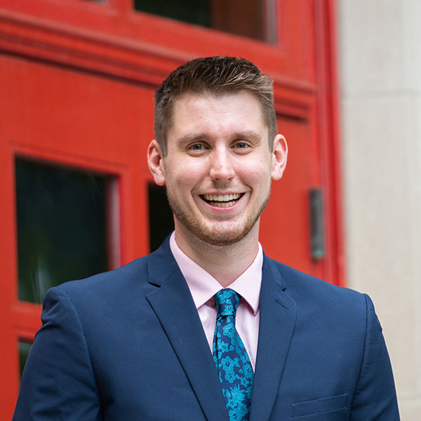 Profile image of Muhlenberg College admissions counselor, Zach Whitney.
