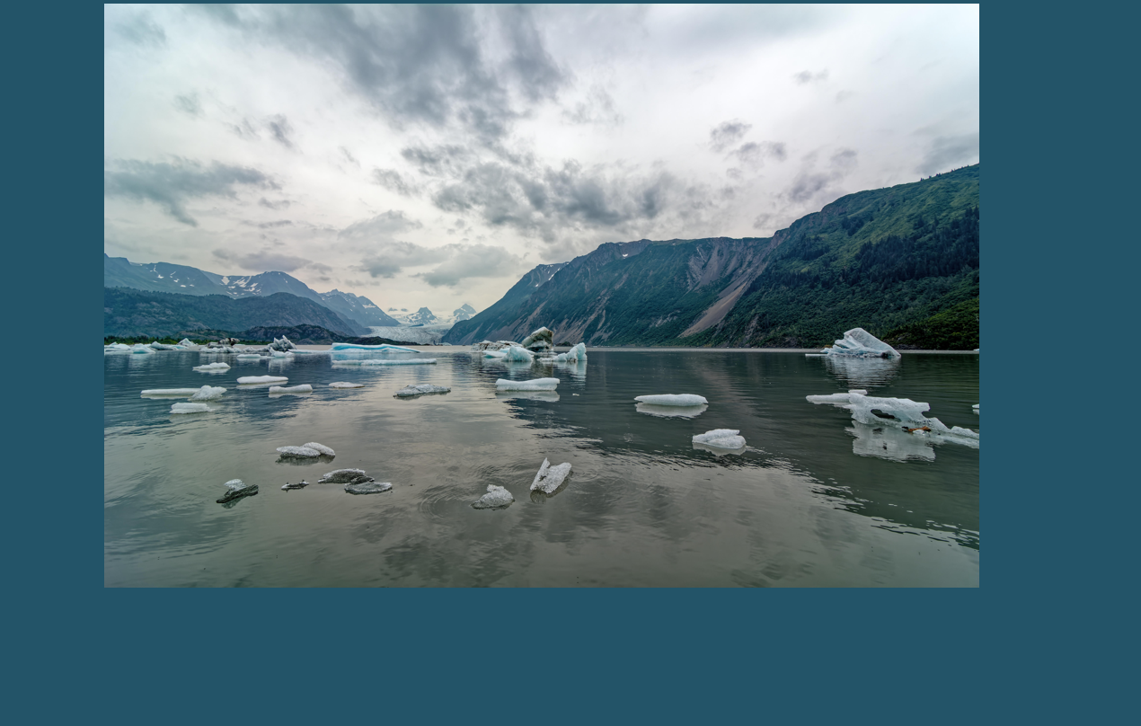 Image for Three mile hike to Grewingk Glacier Lake, Kachemak Bay State Park, Alaska (Physical)