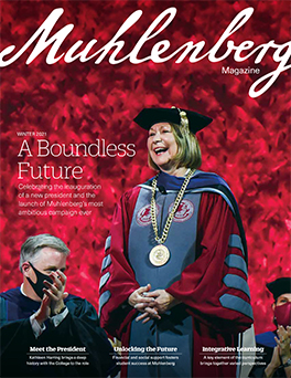 Muhlenberg Magazine - Winter 2021 Cover