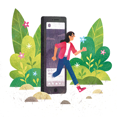 The App Trap Illustration by Ileana Soon