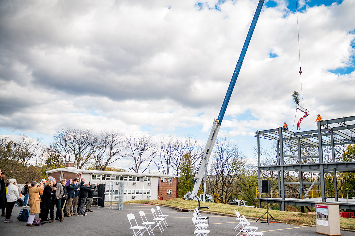 Parkway Boulevard Building - Beam Raising 3