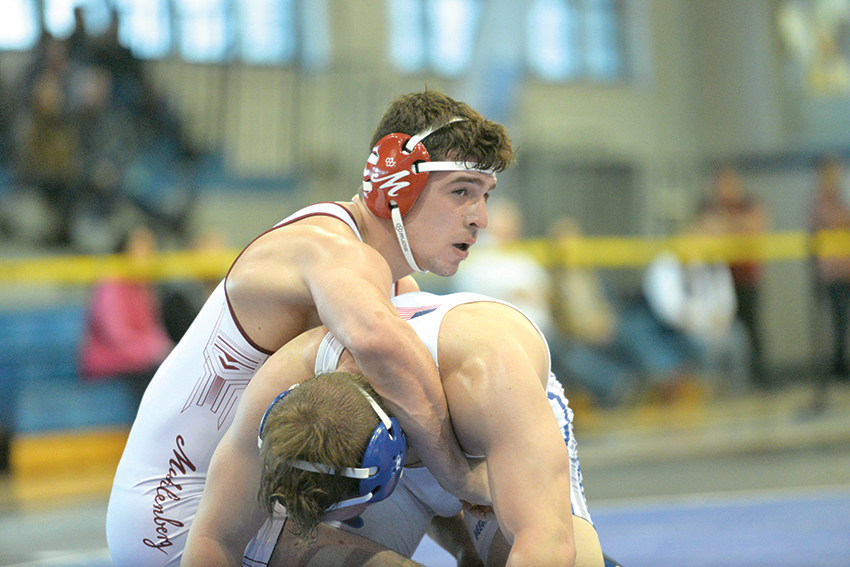 Three Wrestlers Pin Their Way to Semis - Muhlenberg College Athletics