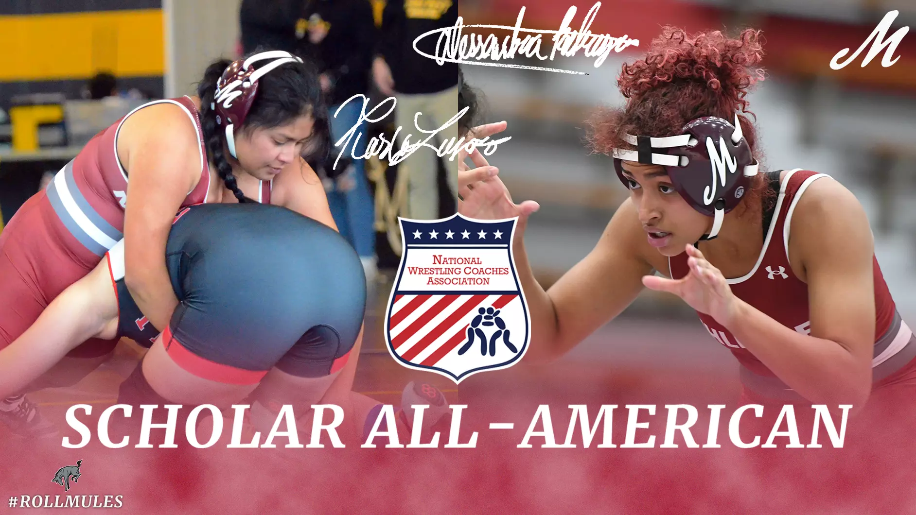 Women's wrestling team 2025 All Americans