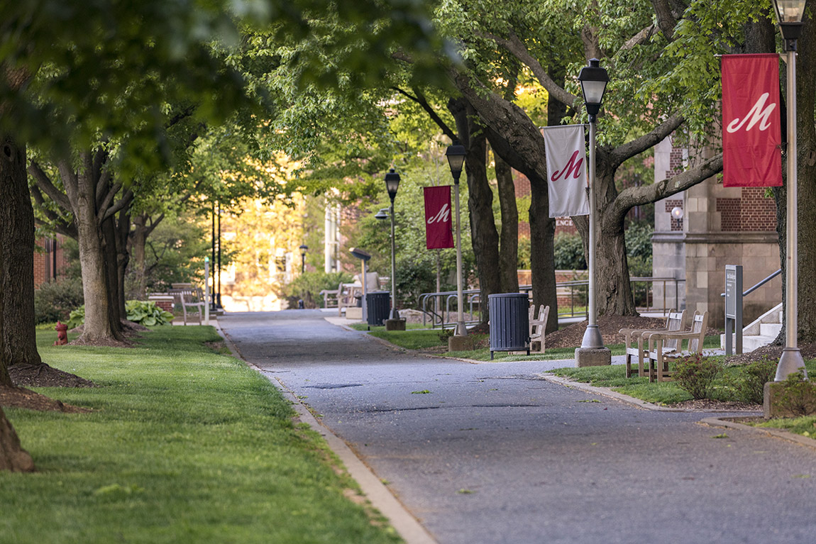 Empty Campus - Academic Row