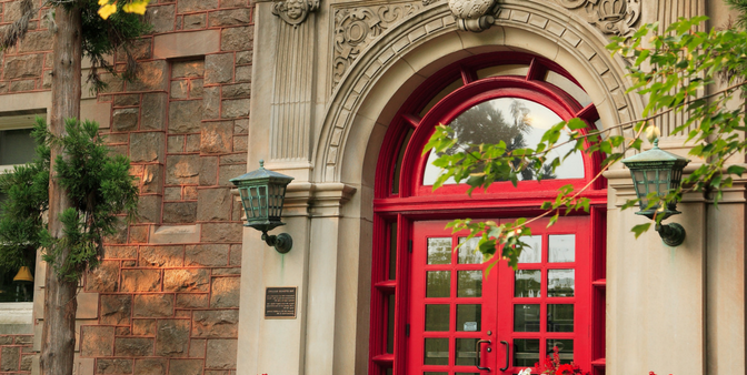 Image of red doors