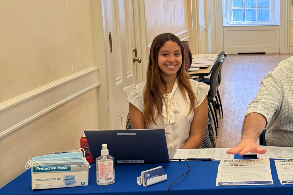 Aibrys Caminero &rsquo;29 Interns with Nonprofit Legal Service