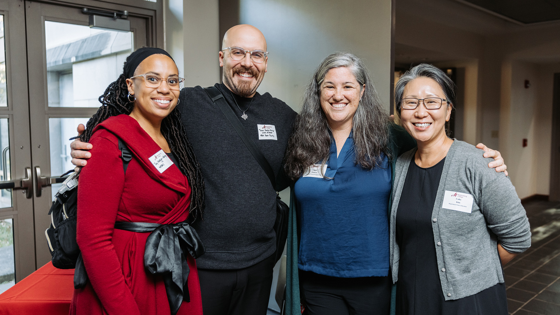 Muhlenberg Statue in Fall