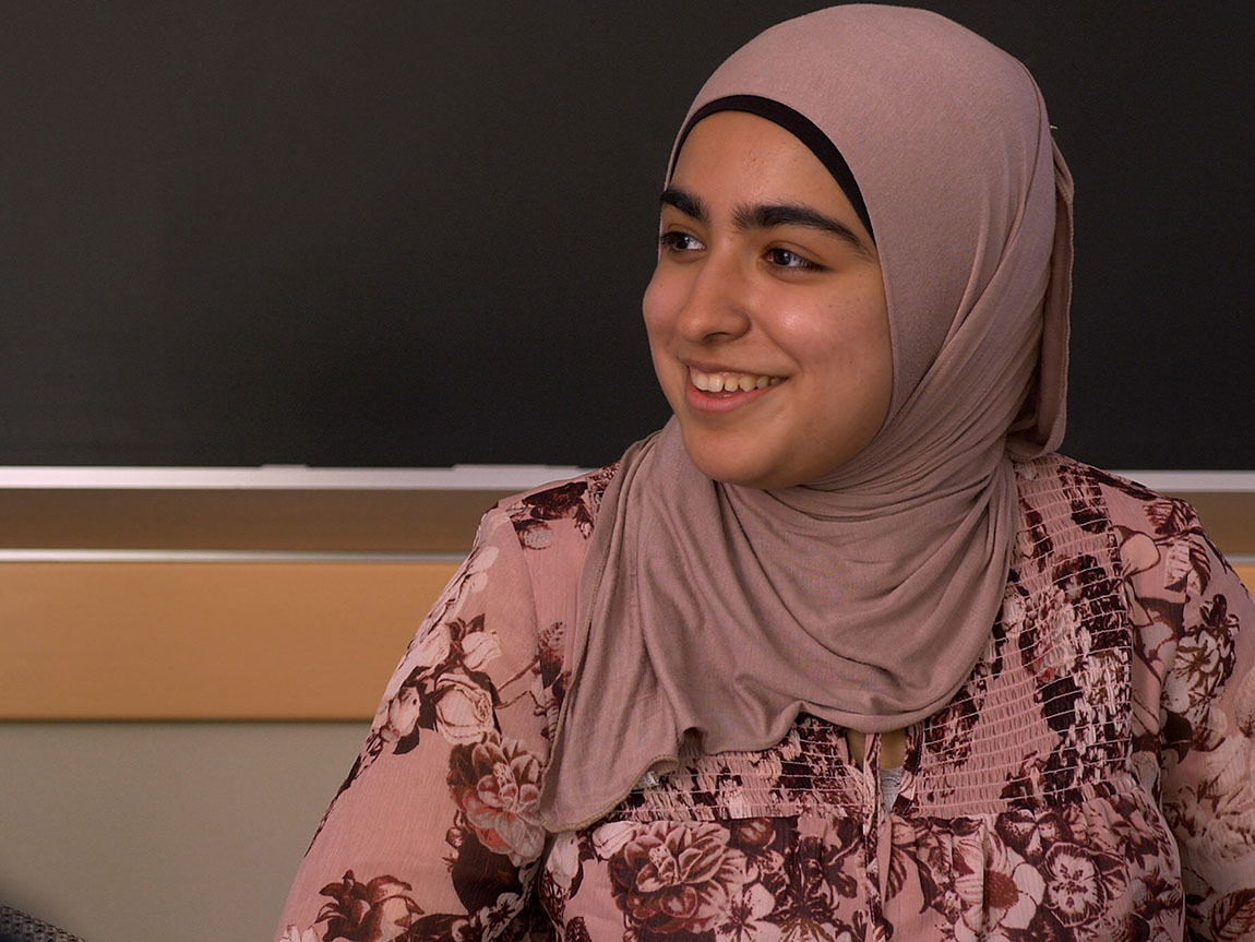 Meet Premed Biochemistry Major Anam Ali ’25