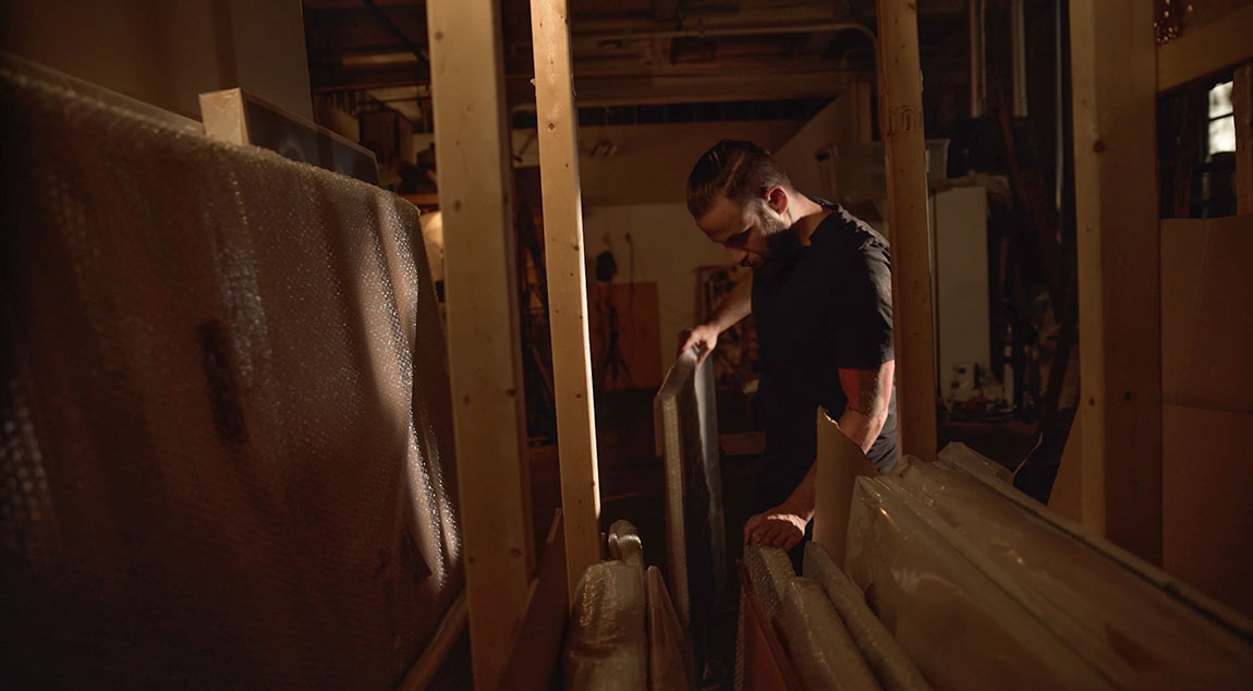 “A Career-Changing Moment for Me as a Filmmaker”: Professor’s Project Receives Award From the Sundance Documentary Fund A college professor brings out large paintings from storage