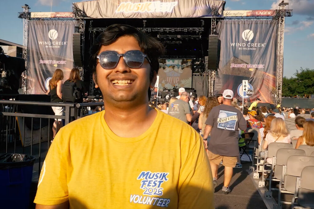 Kabir Burman &rsquo;27 Interns With ArtsQuest