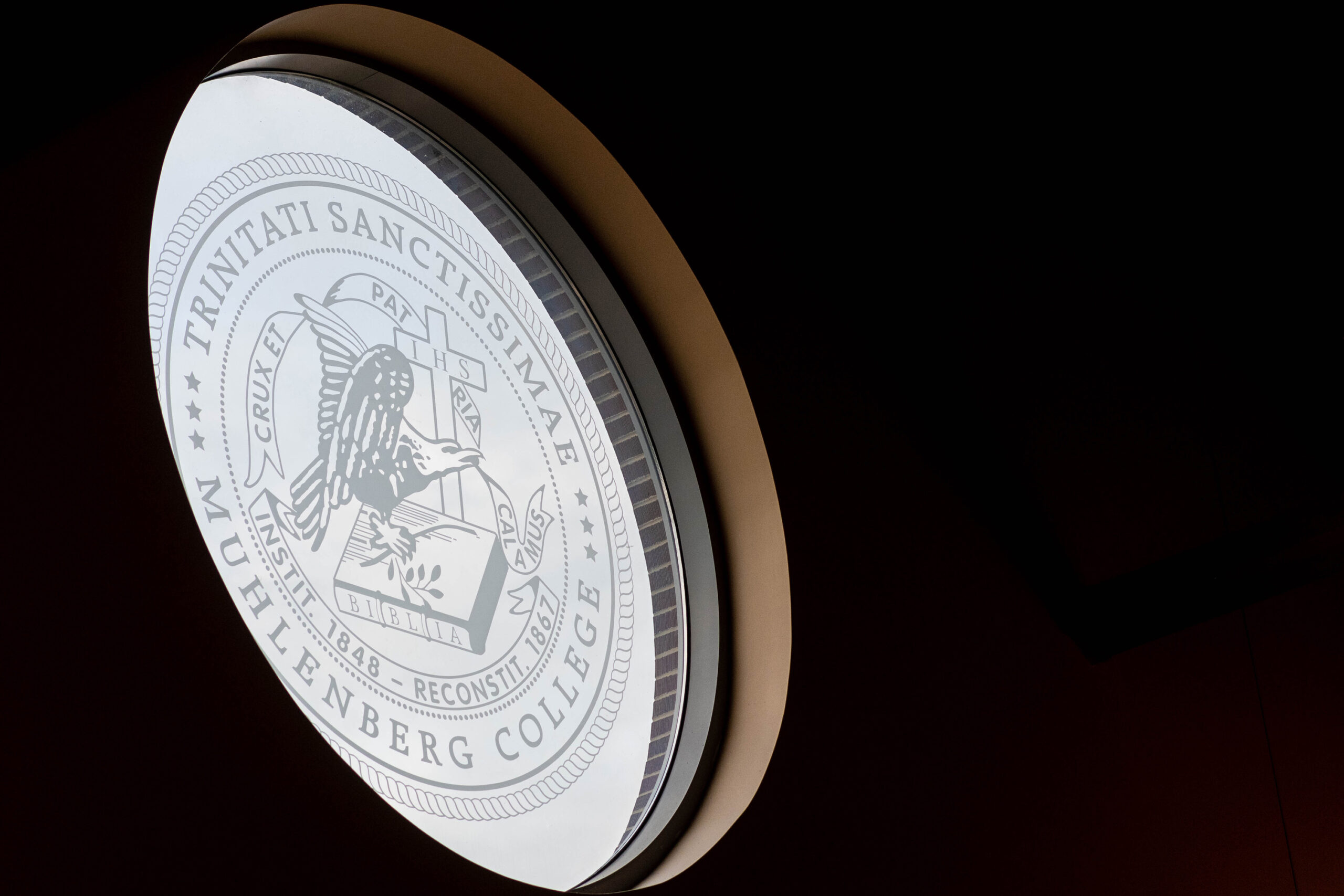 Muhlenberg Statue in Fall