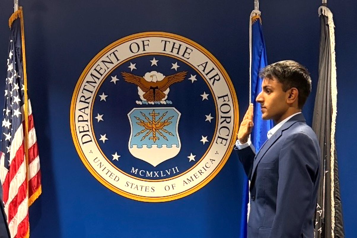 Sahil Maher ’26 Accepted to U.S. Air Force Dental Corps