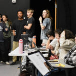 Spooky Season Hits the Stage with 'Carrie: The Musical' Members of the cast of Carrie: The Musical rehearse.