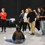 Spooky Season Hits the Stage with 'Carrie: The Musical' Members of the cast of Carrie: The Musical rehearse with choreographer Lyndsey Vader.